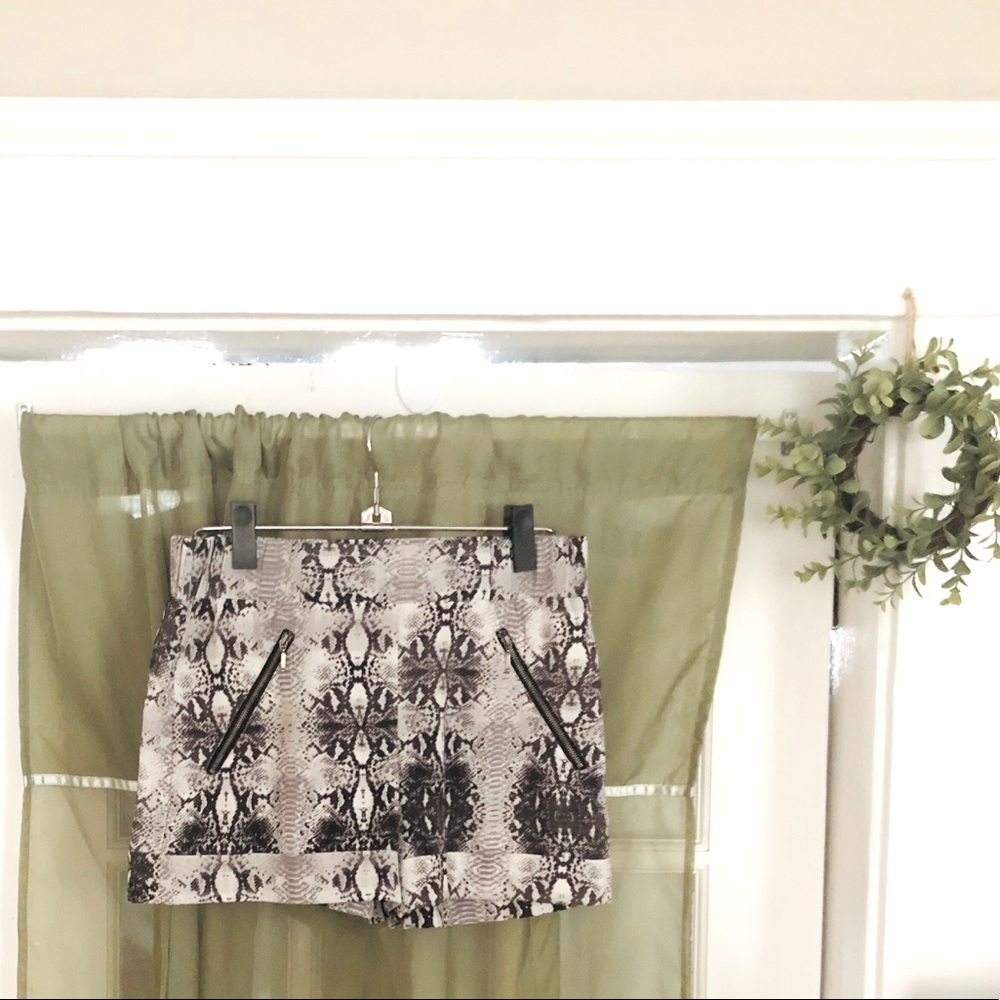Xoxo - Snakeskin Shorts
